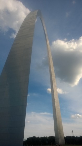 St Louis Arch.  The Gateway to the West (c) 2014 Tim Carey