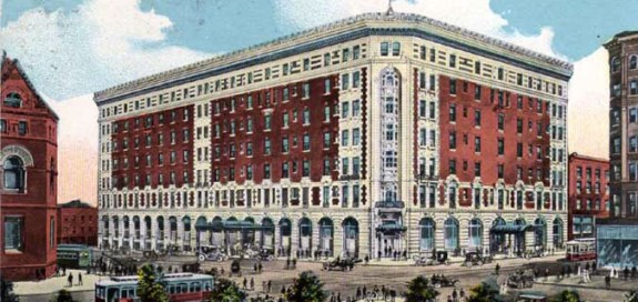 The Lafayette Hotel, postcard circa 1904 (public domain)